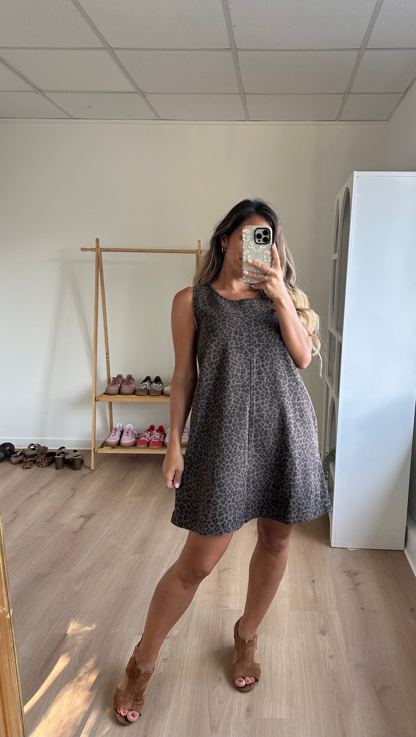 Robe Léa léopard