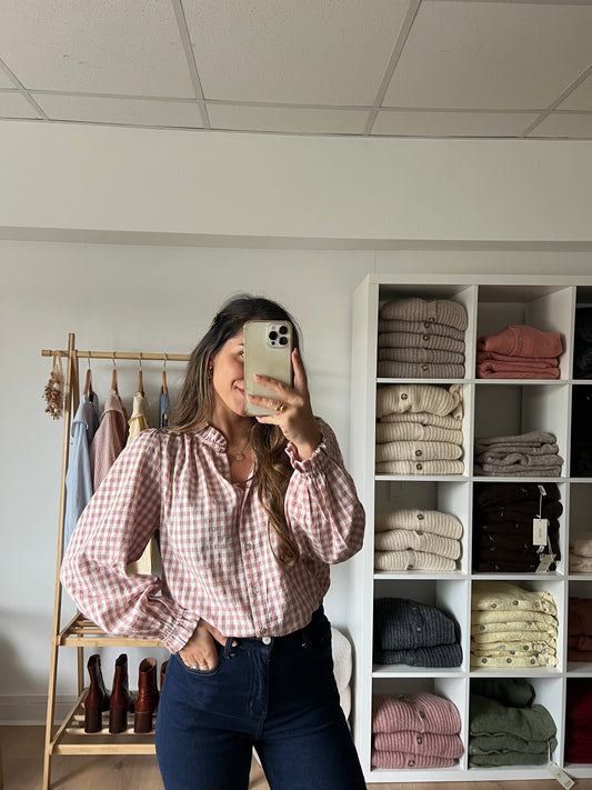Blouse vichy Sixtine