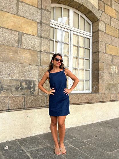 Robe Olga bleue
