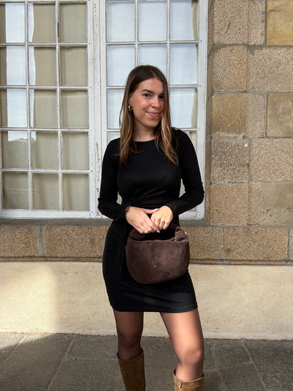 Sac à main Louise chocolat