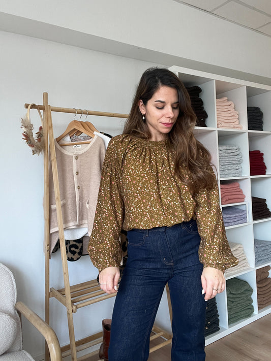 Blouse fleurie Adeline
