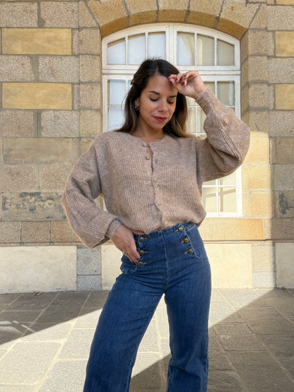 Cardigan Lise Camel
