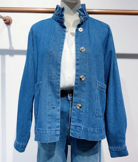 Veste en jean Isaure