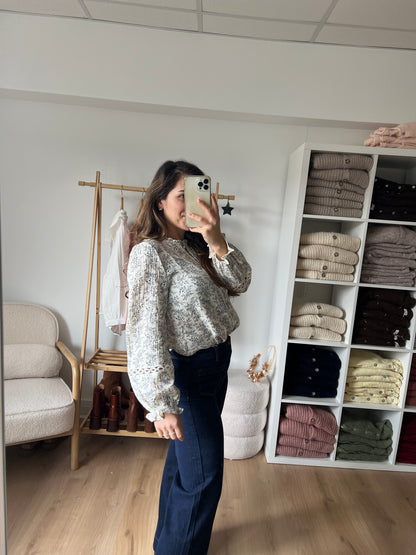 Blouse Emma fleurie