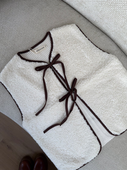 Gilet Berger à noeud Claudia