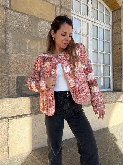 Veste matelassée Paula patchwork