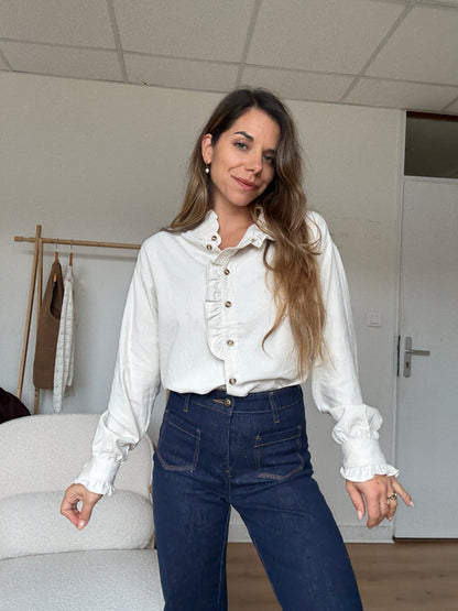 Blouse écrue Clémence
