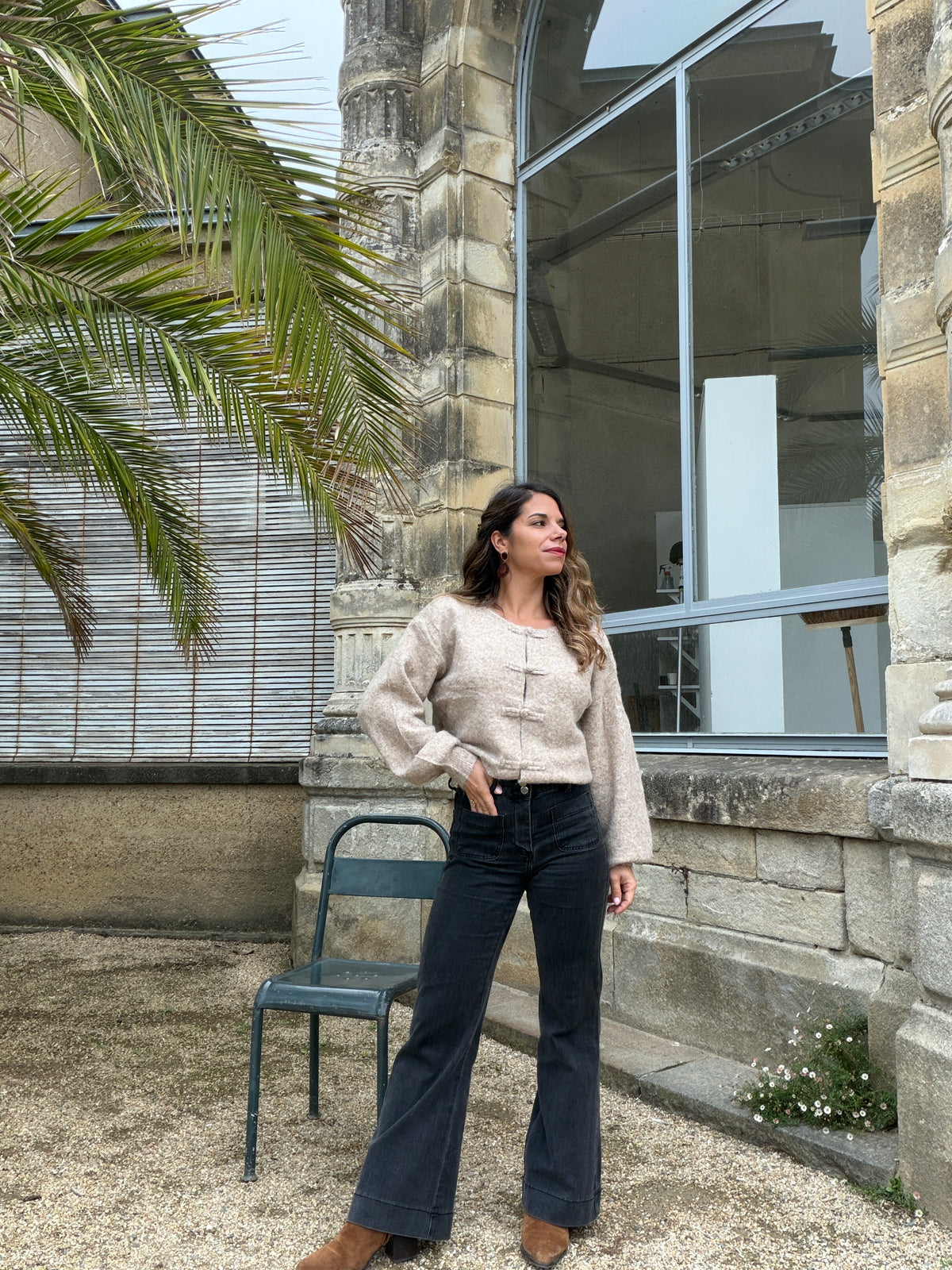 Pull Octavia taupe