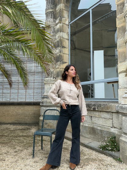 Pull Octavia taupe