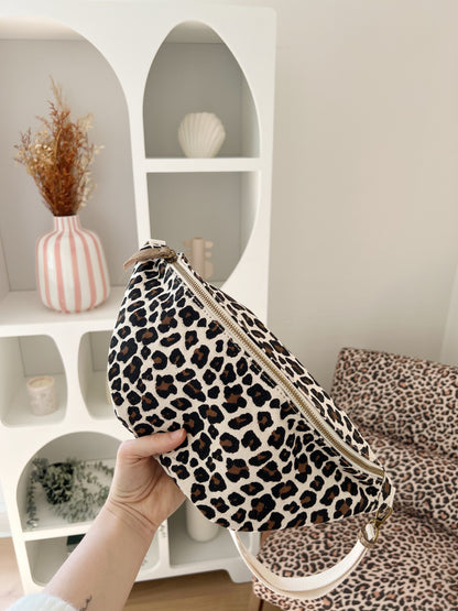 Sac banane léopard