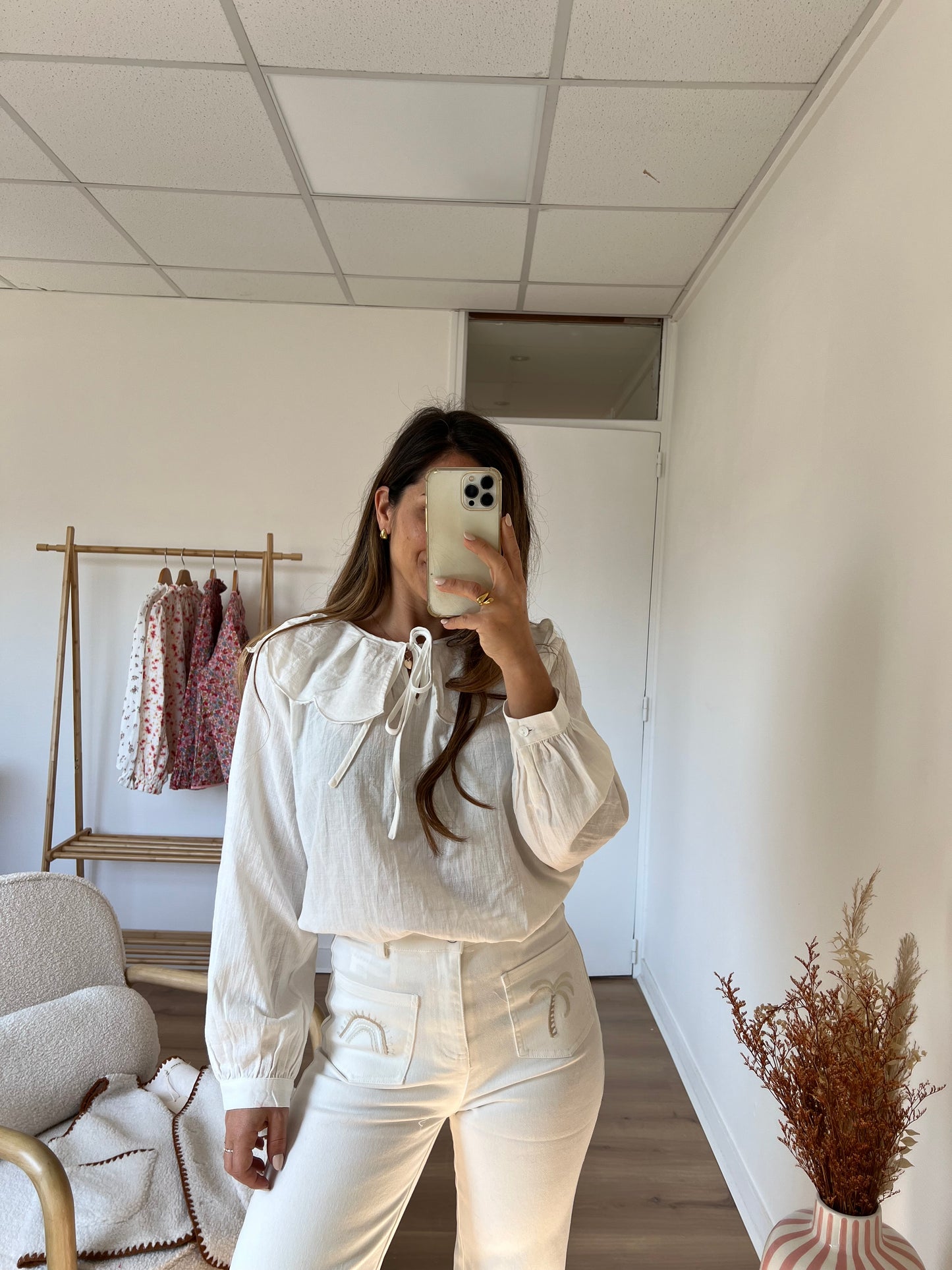 Pantalon blanc Alix