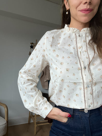 Blouse à fleurs Lise