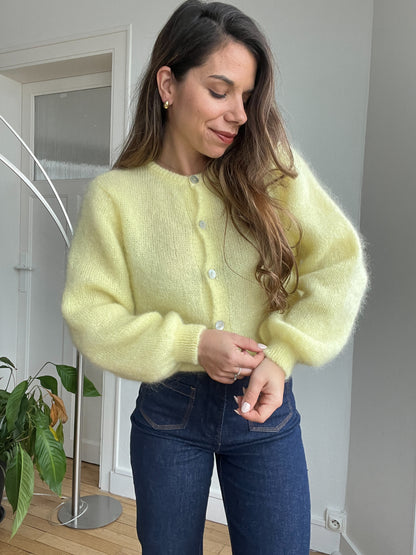 Maille en laine Bianca light Yellow