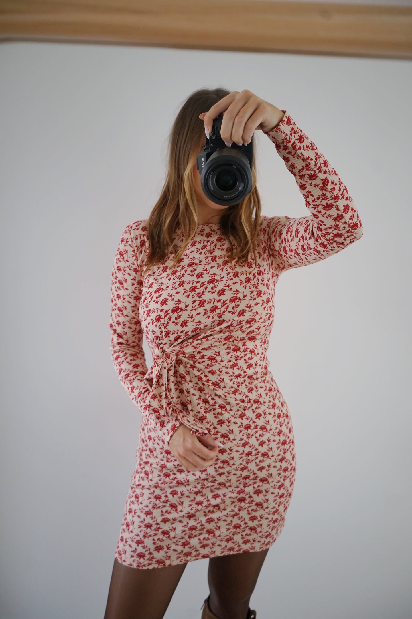 Robe courte à noeud Coline