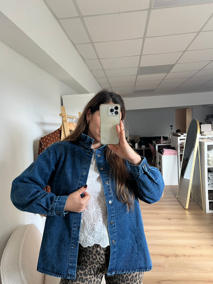 Veste en jean Céleste