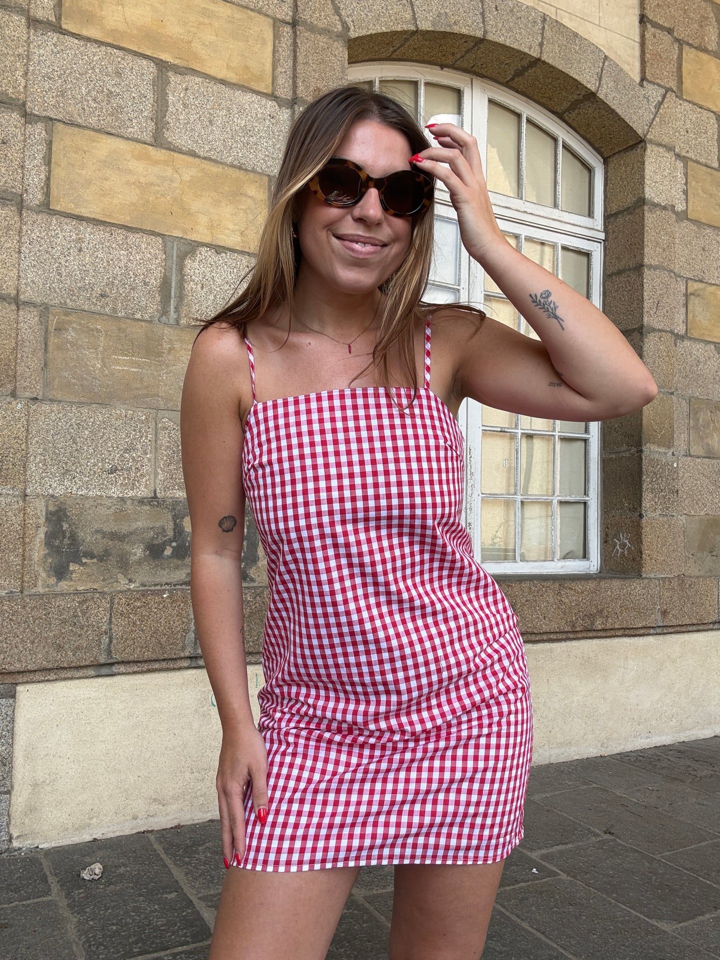 Robe Sara rouge