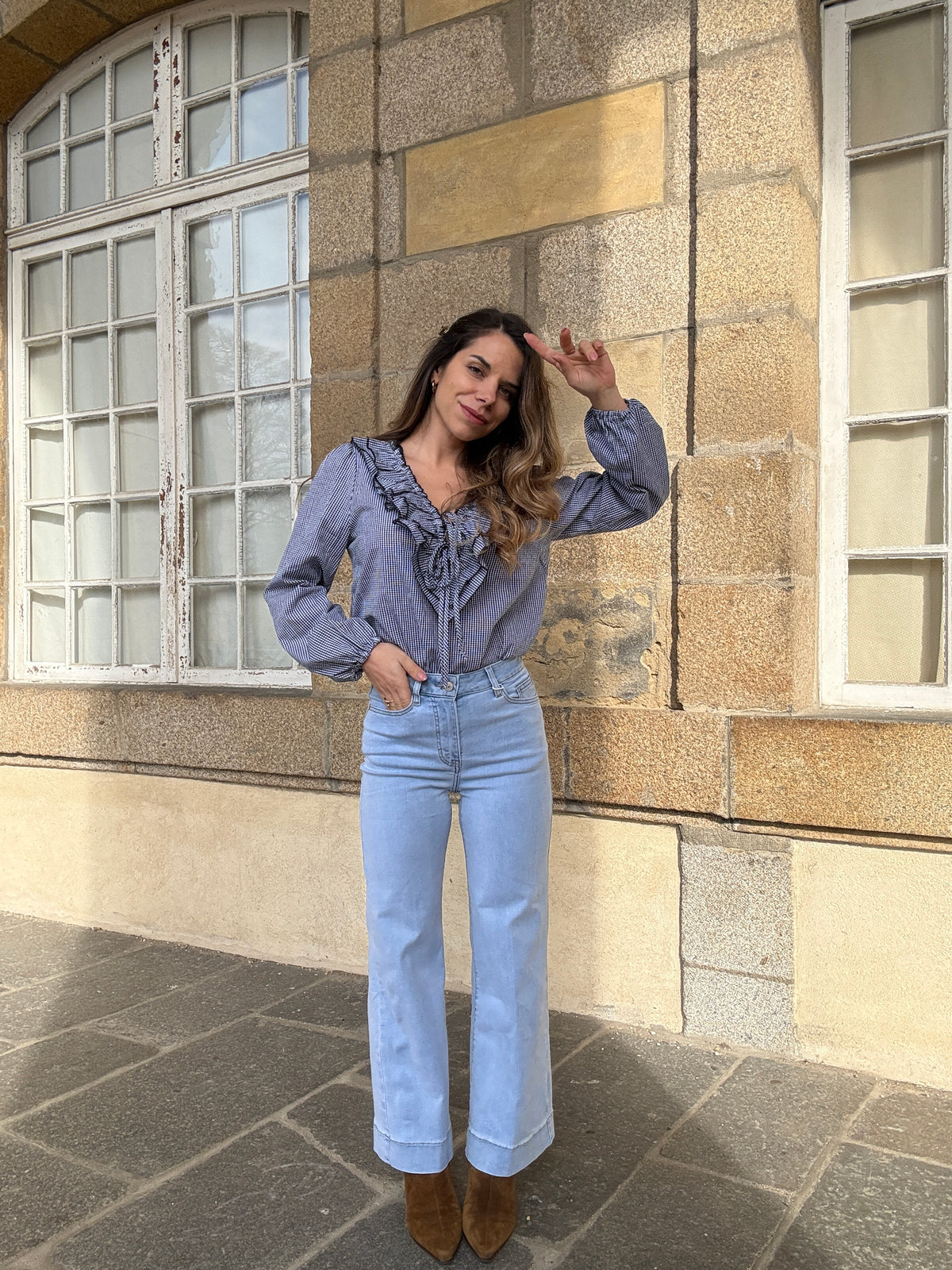 Jean Windy bleu clair