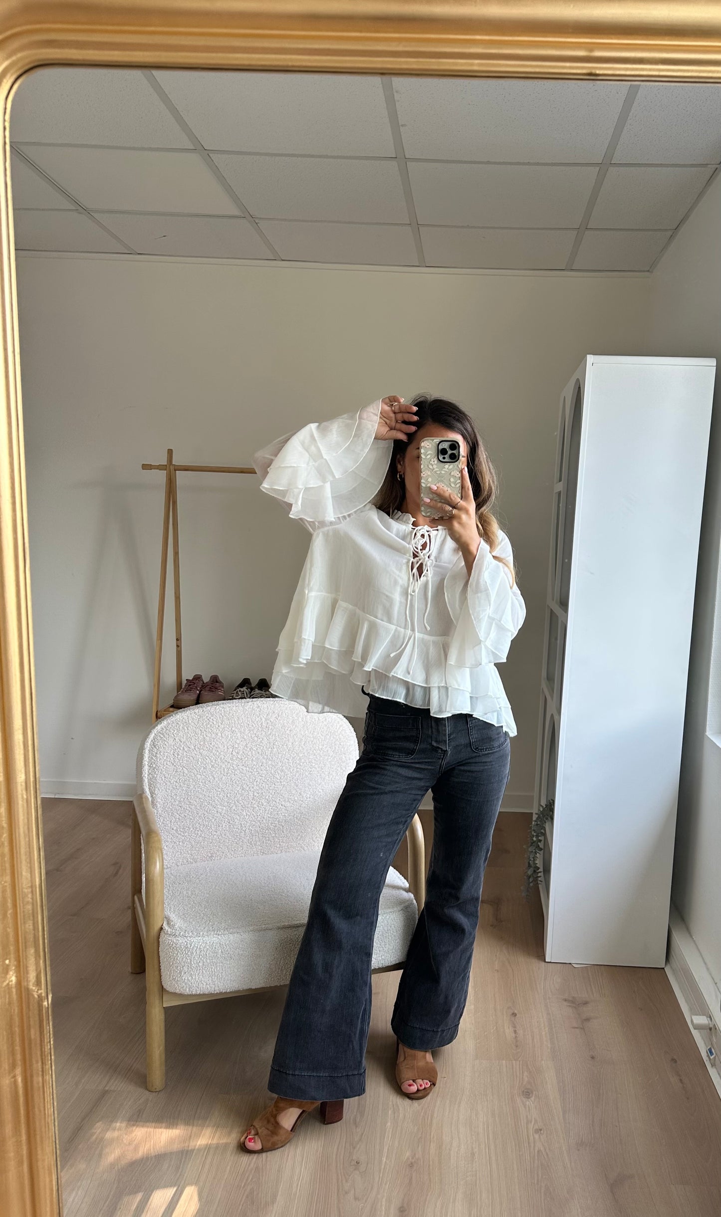 Blouse Aria ecrue
