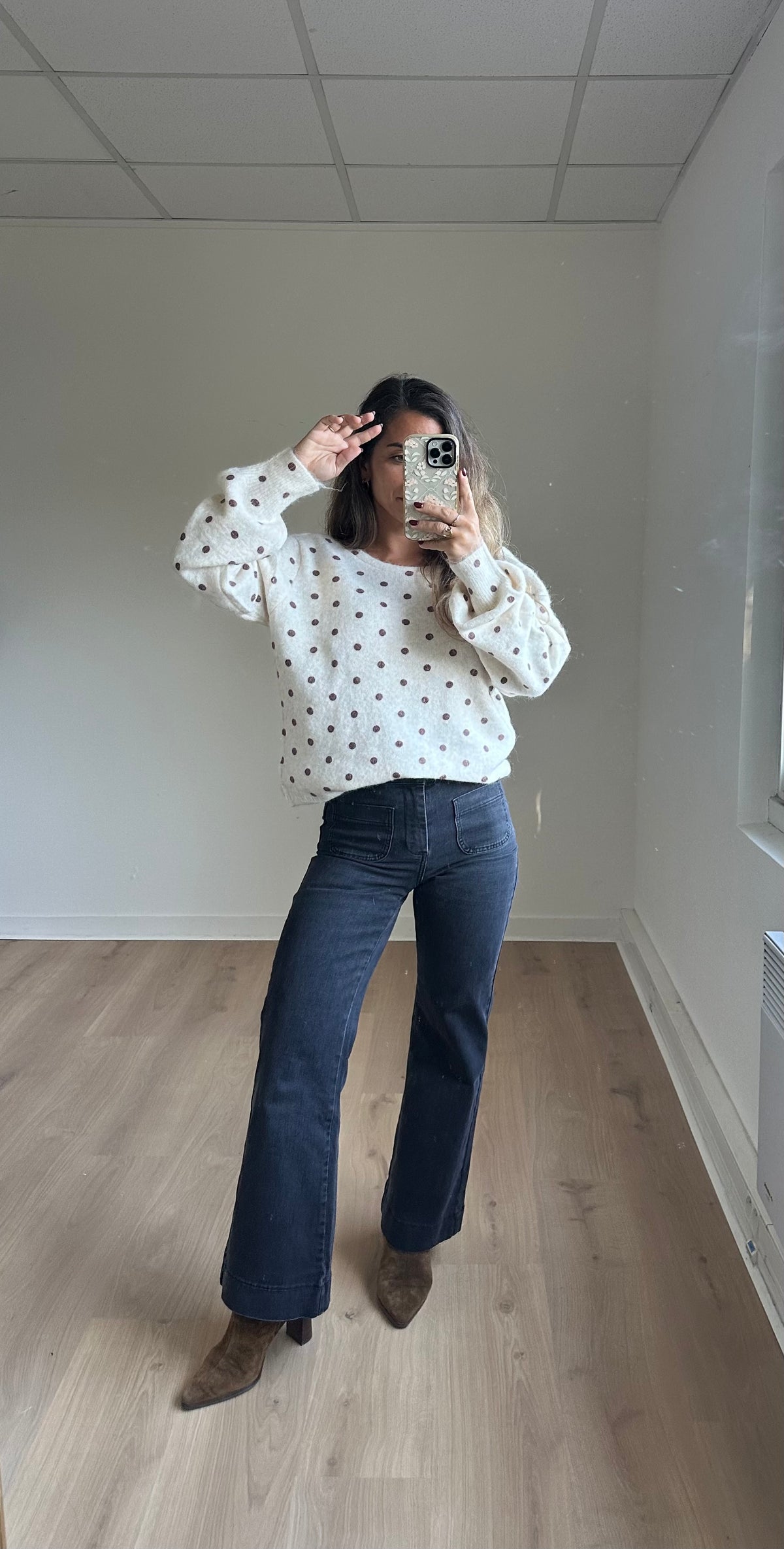 Pull à pois Isadora