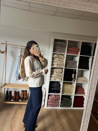Blouse brodée Pénélope