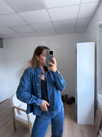 Veste en jean Isaure
