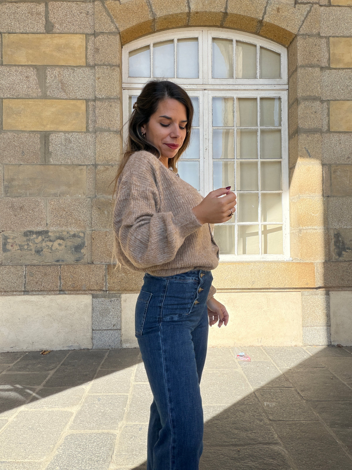 Cardigan Lise Camel
