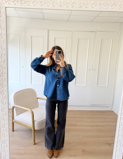 Surchemise en jean Livia