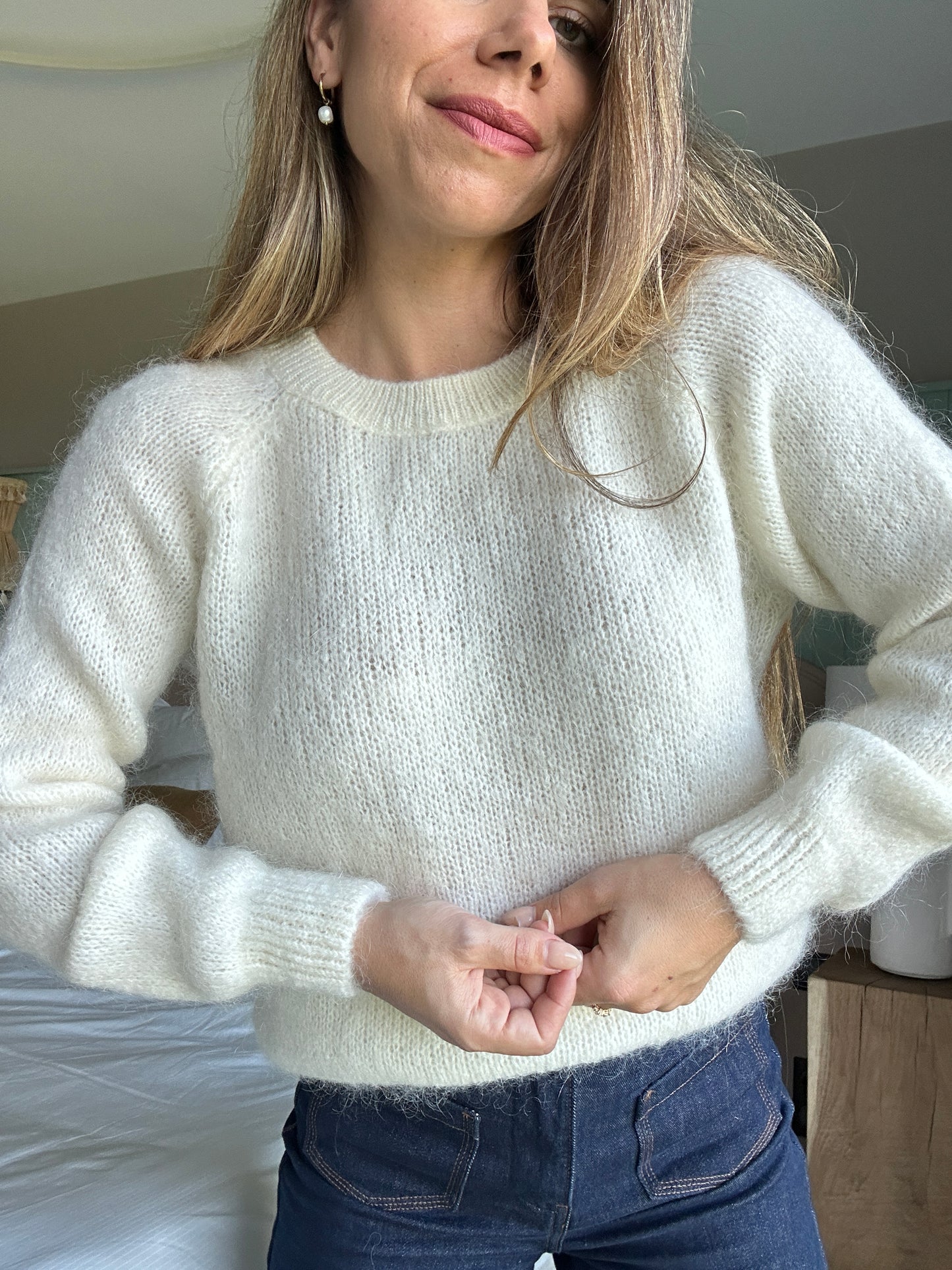 Pull Anna blanc