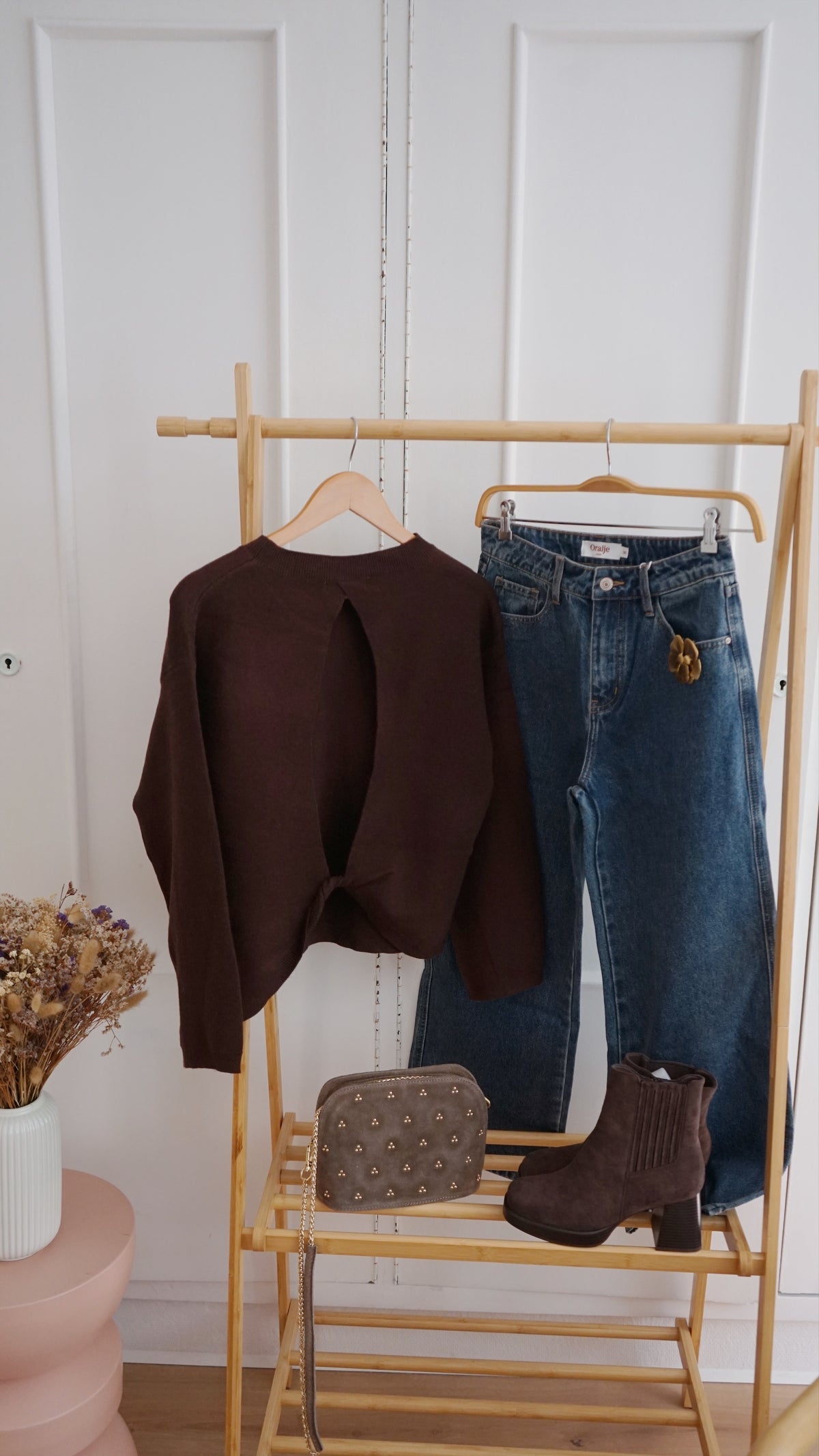 Pull chocolat Thaïs