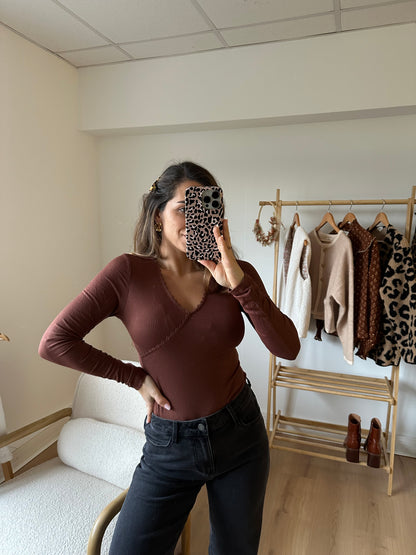 Body Émeline chocolat
