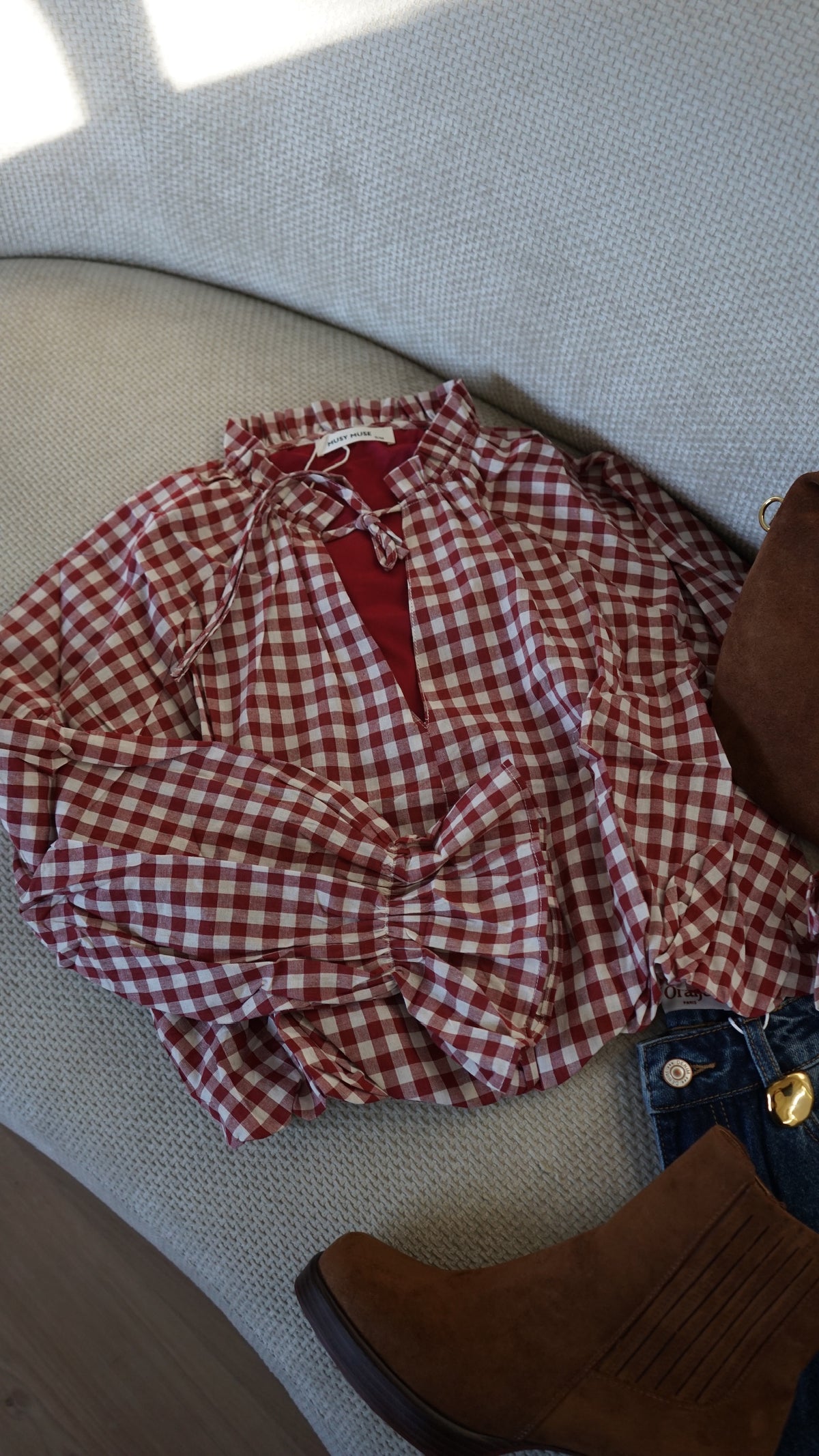 Blouse vichy Sonia