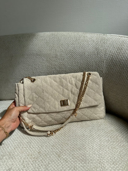 Sac à main Hortense beige lin
