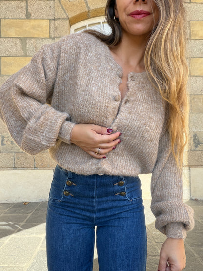 Cardigan Lise Camel