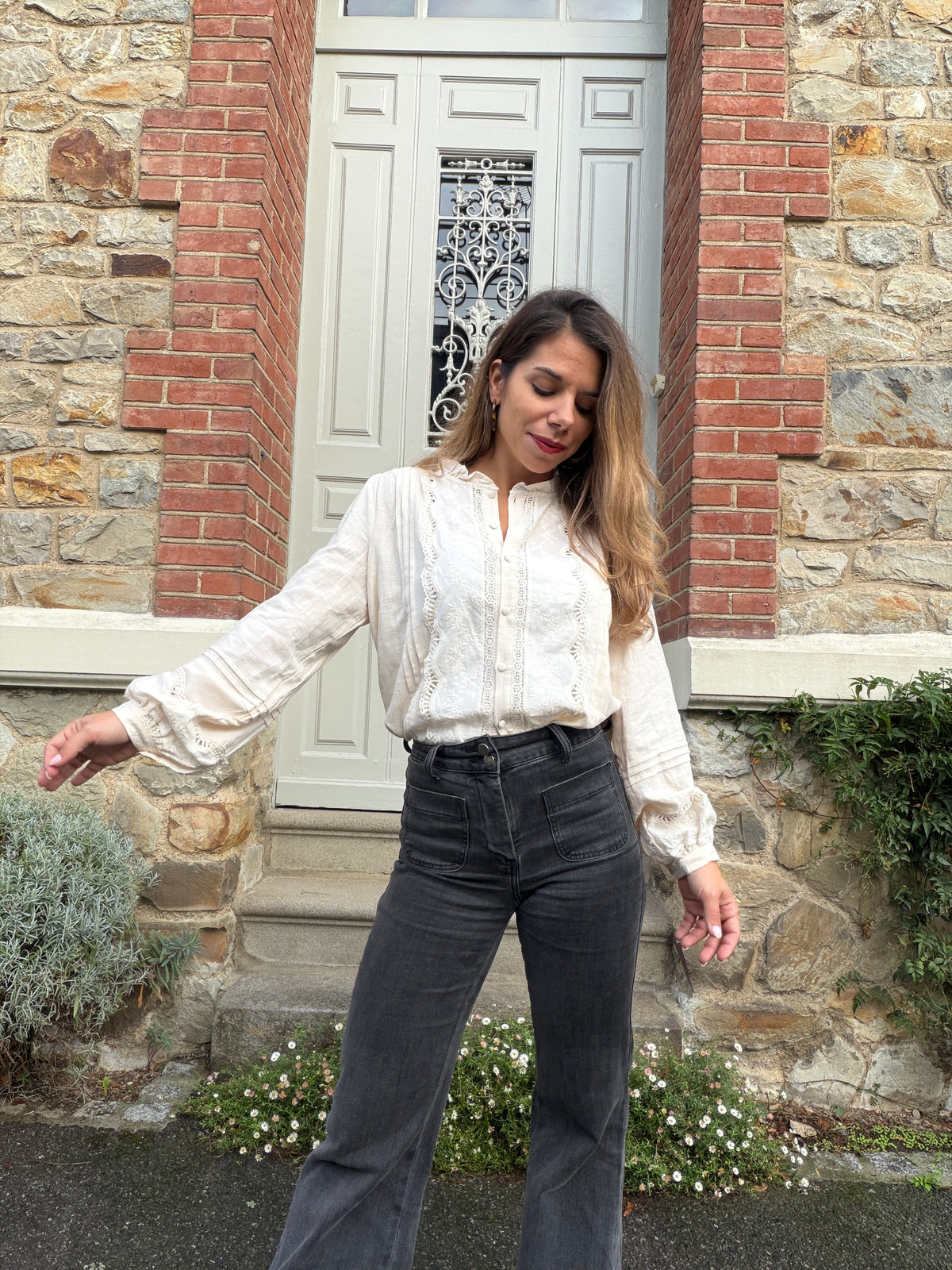 Blouse écrue Esmée
