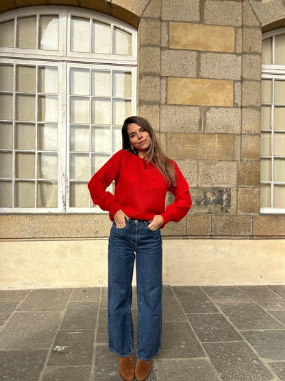 Pull Anna rouge