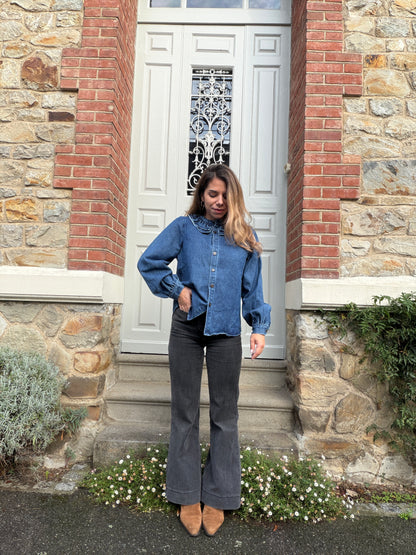Blouse Jade en denim
