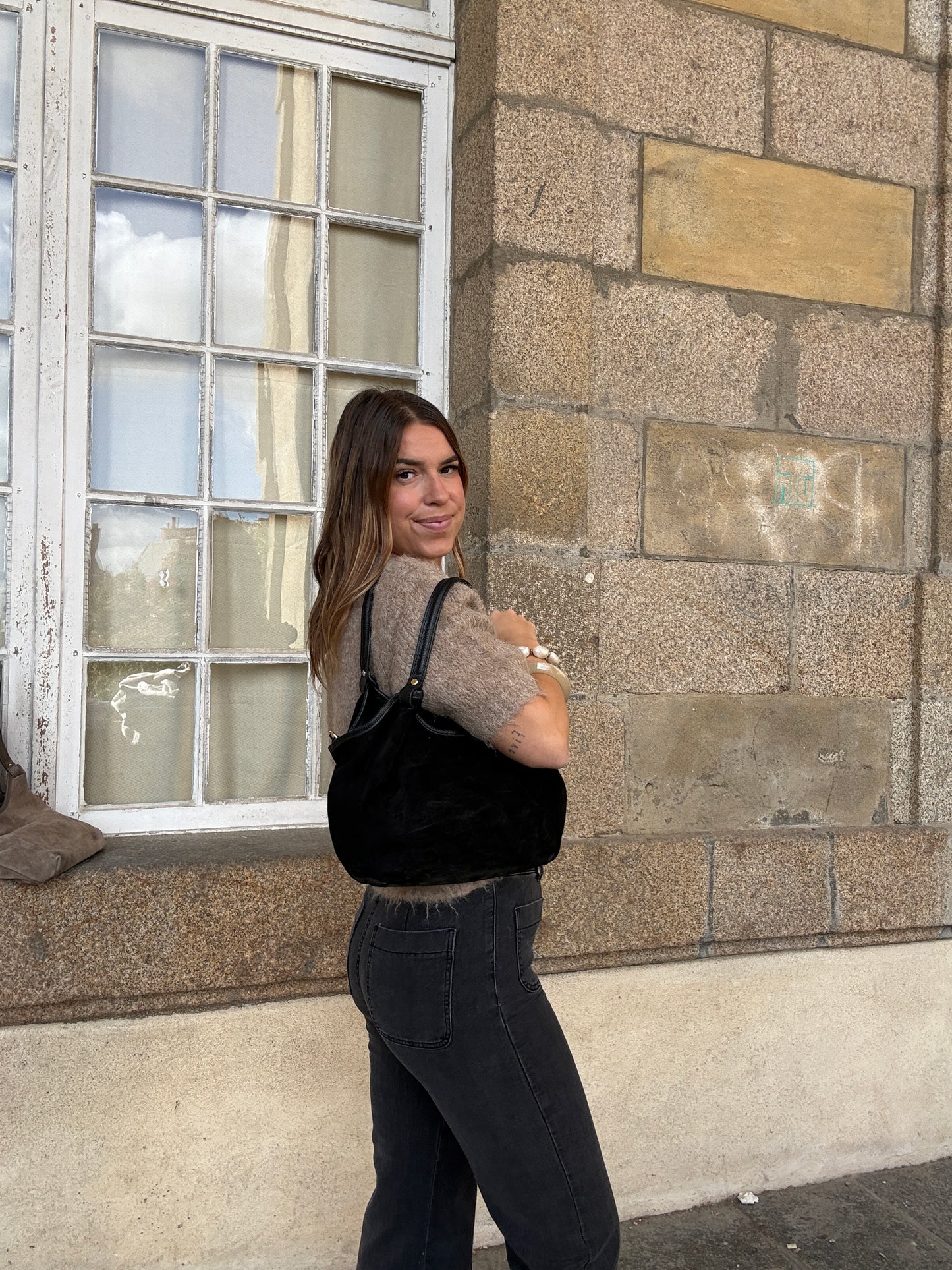 Sac à main Charlie Noir