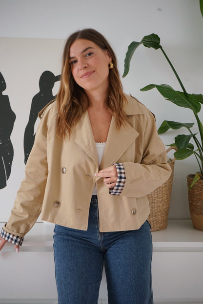 Trench court Pia beige