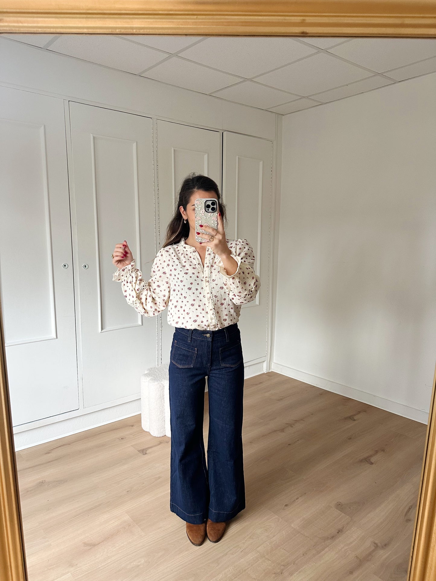 Blouse fleurie Eugenie