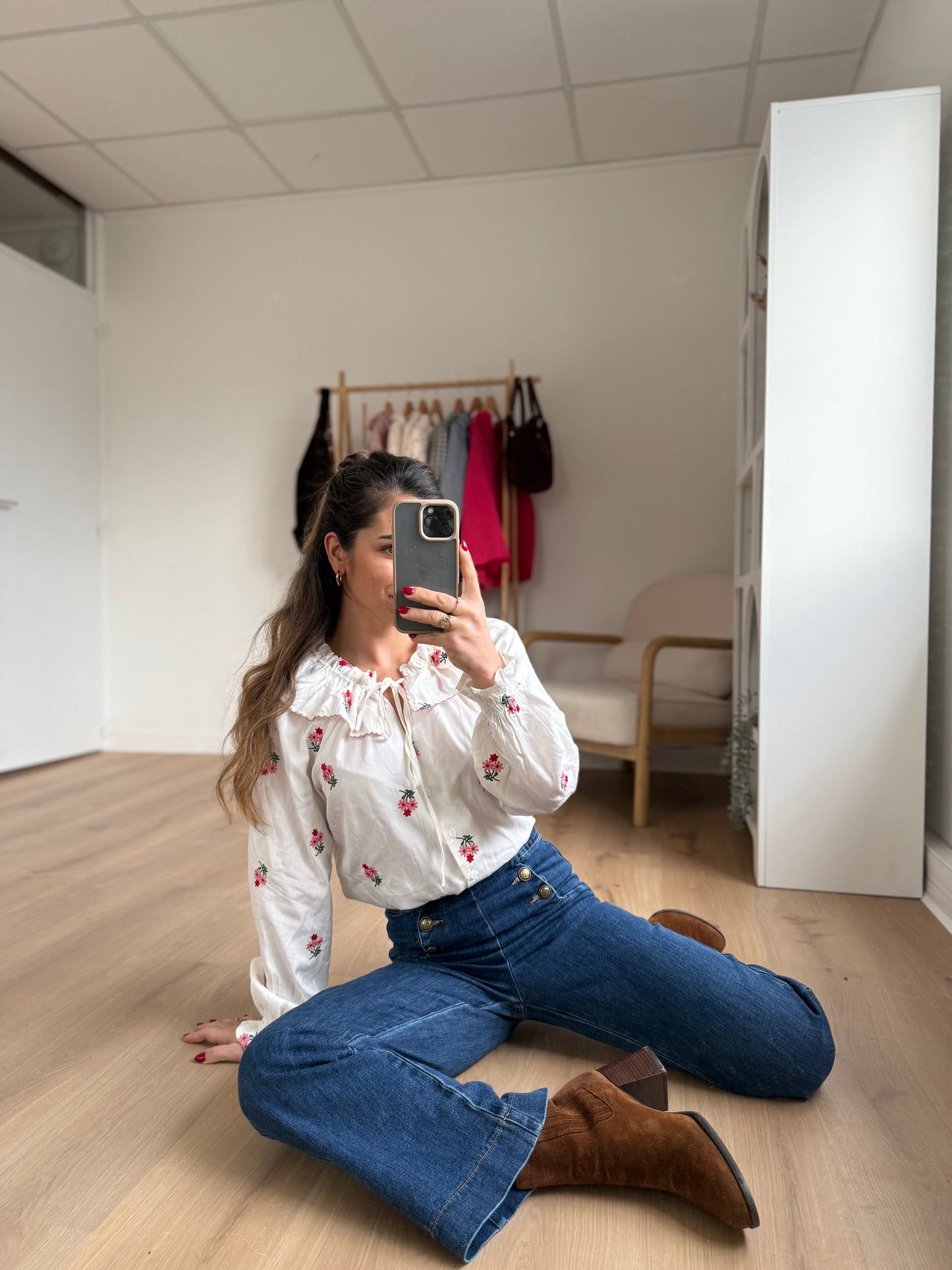 Blouse fleurie Louise