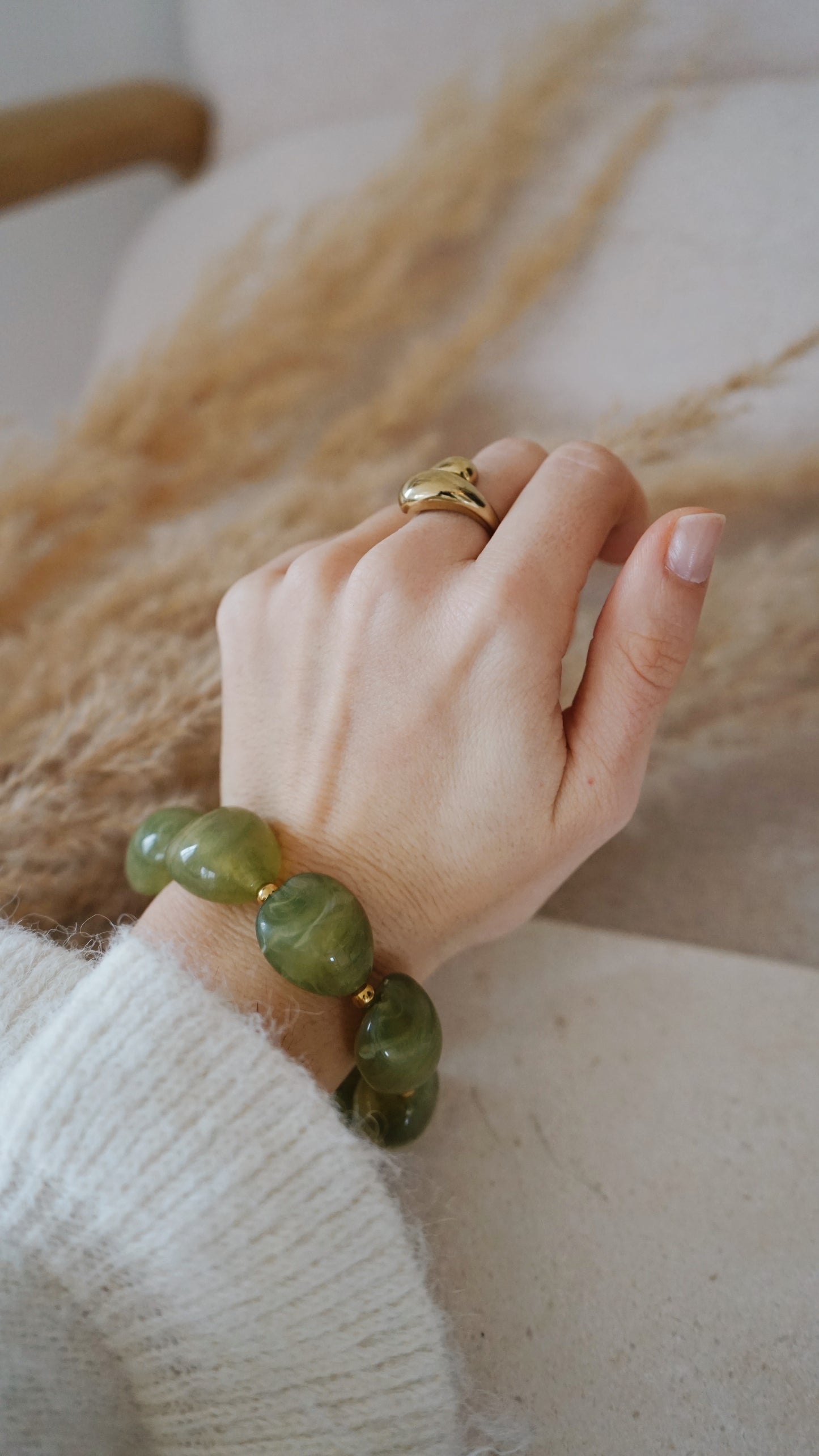 Bracelet Solal olive