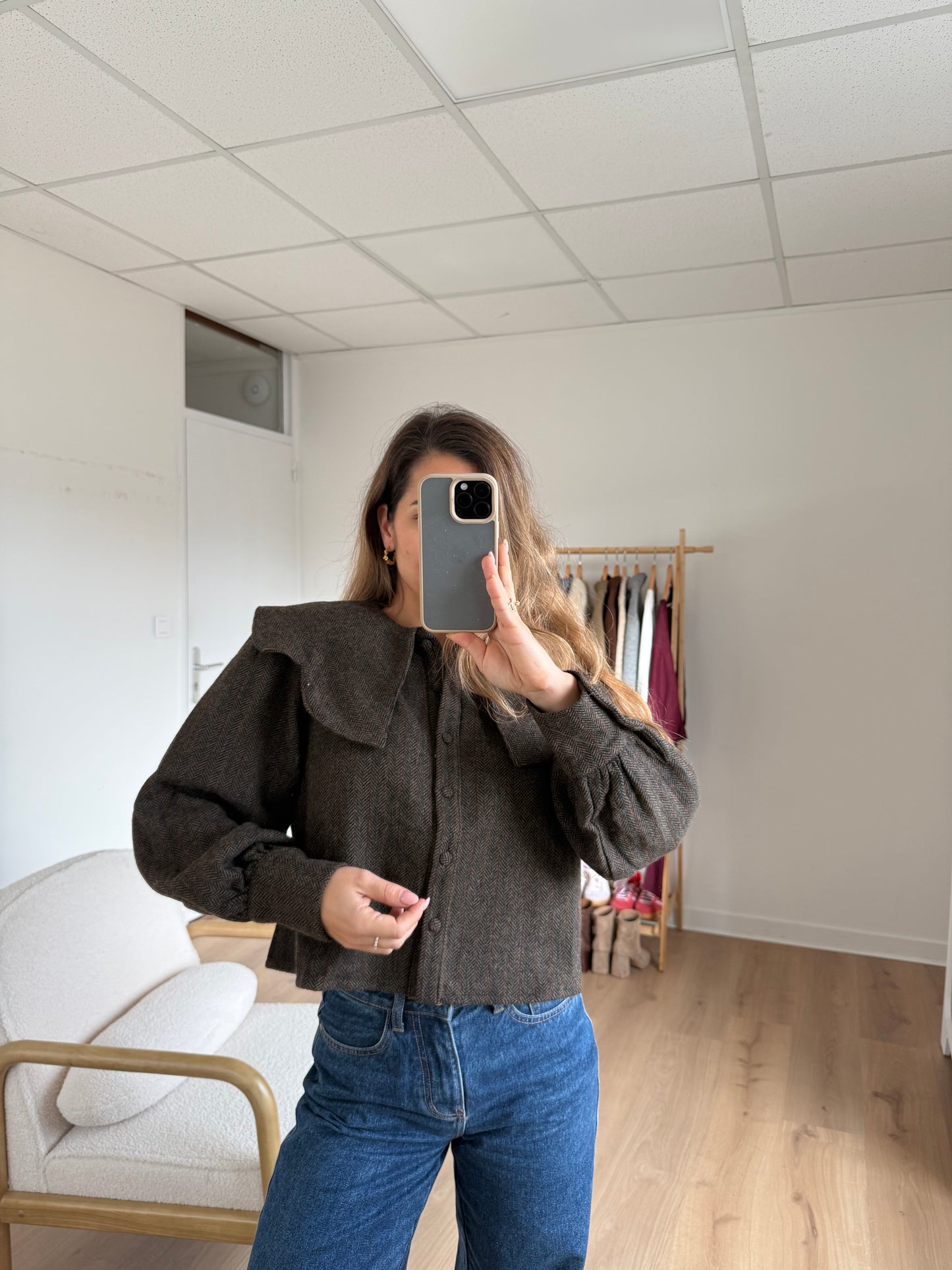 Blouse en laine Castille