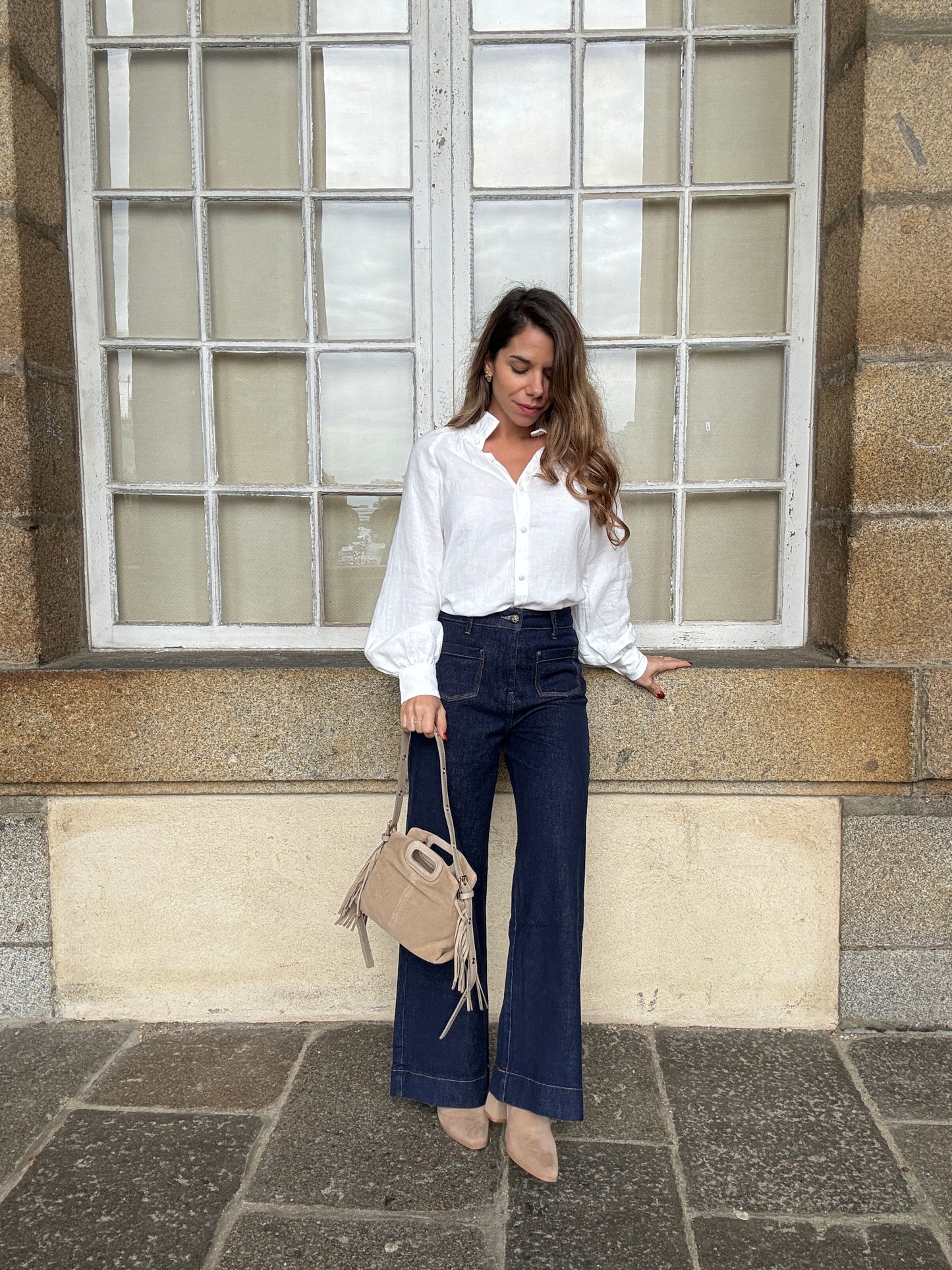 Blouse blanche Léonie