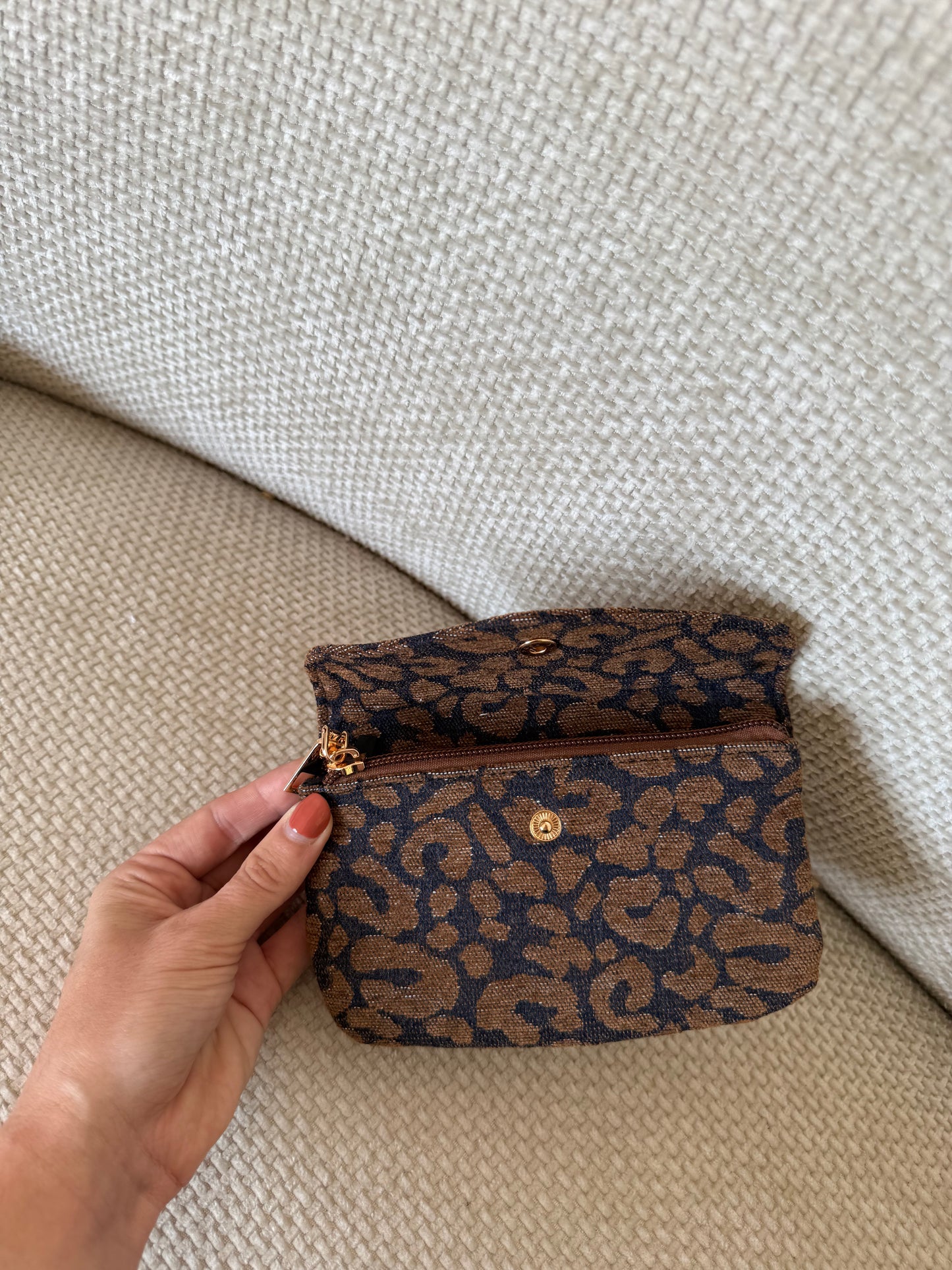 Portefeuille/porte-monnaie marron