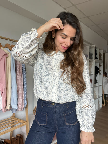 Blouse Emma fleurie