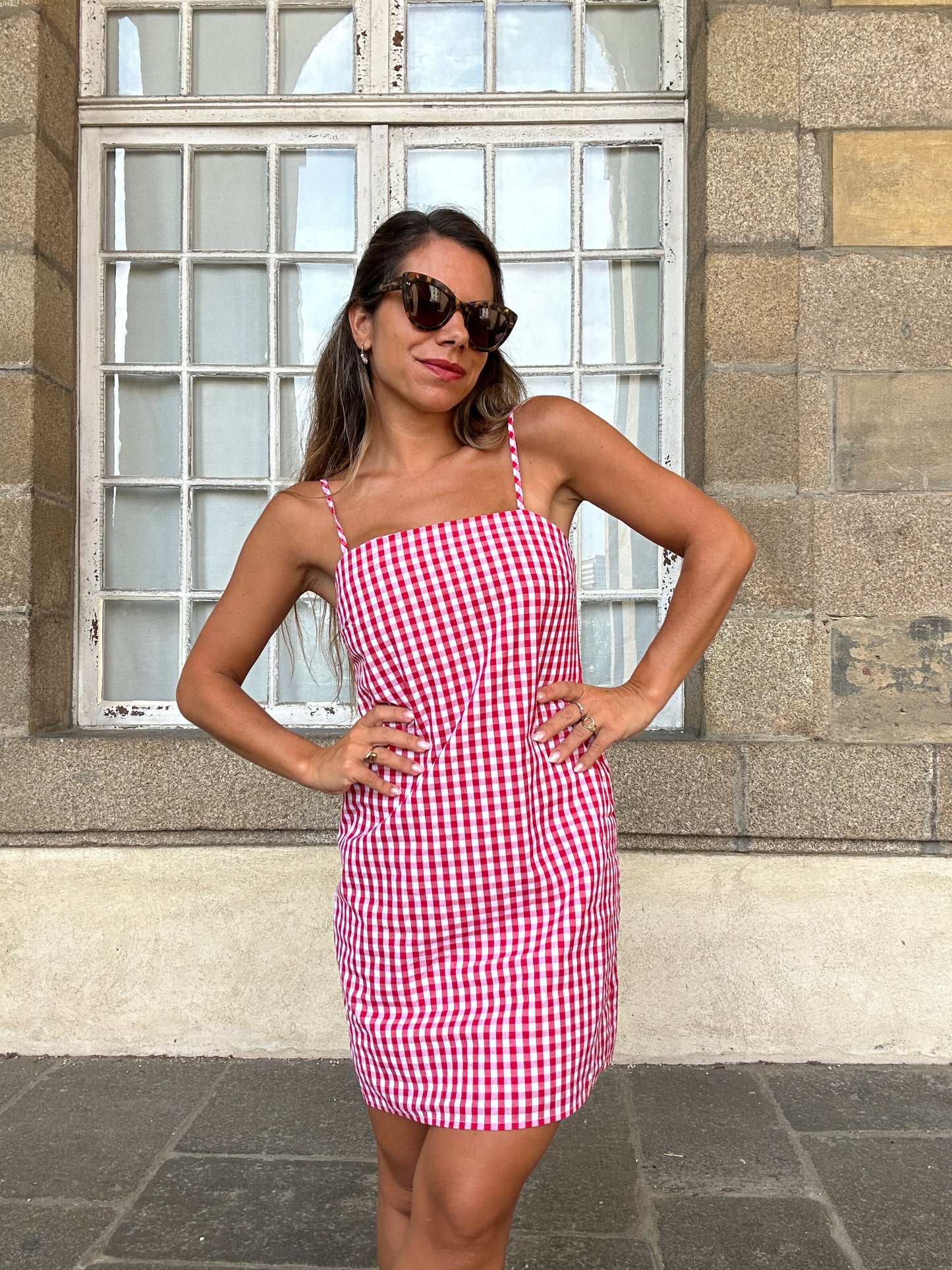Robe Sara rouge