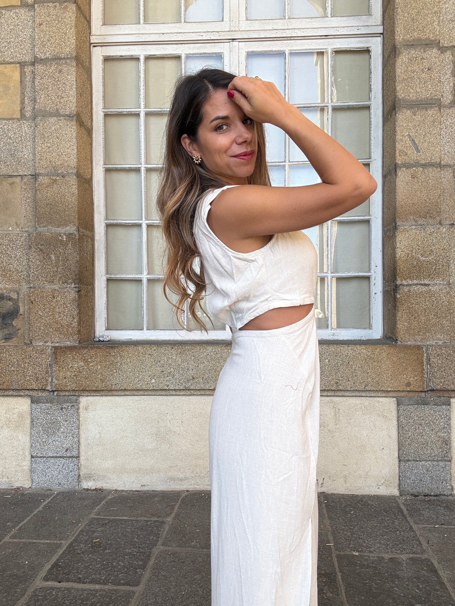 Robe Julie beige