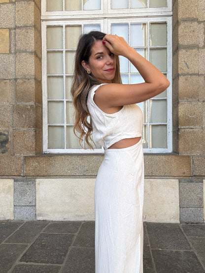Robe Julie beige