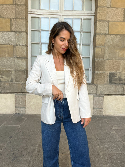 Blazer Gloria en lin