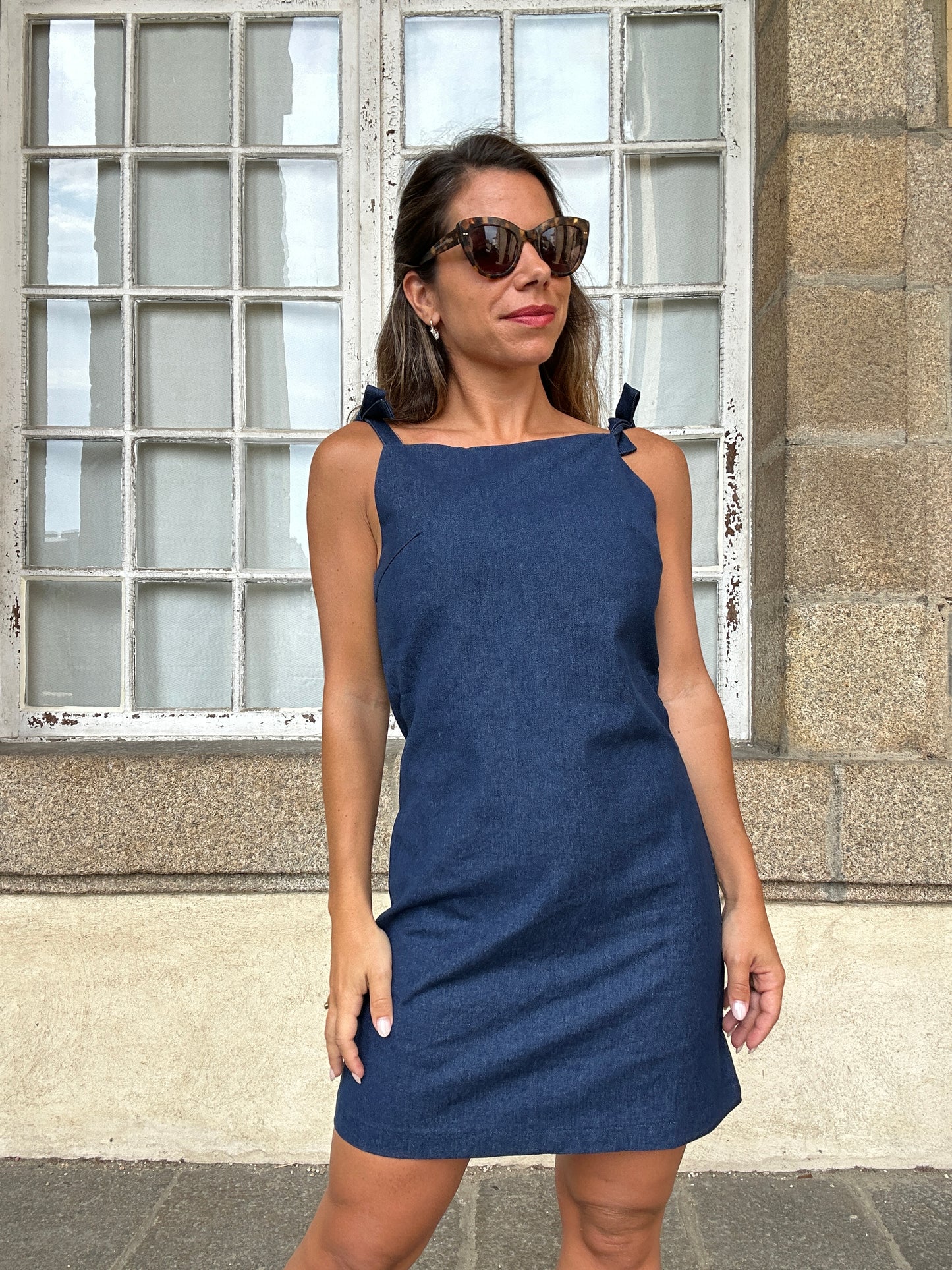Robe Olga bleue
